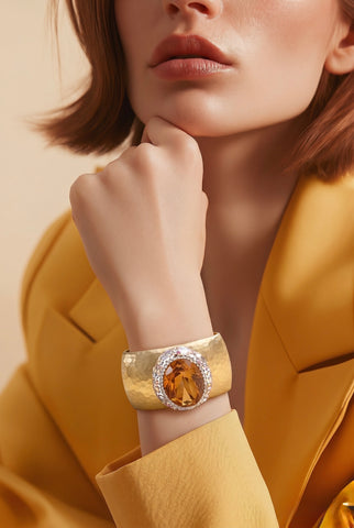 Amber Glow Cuff